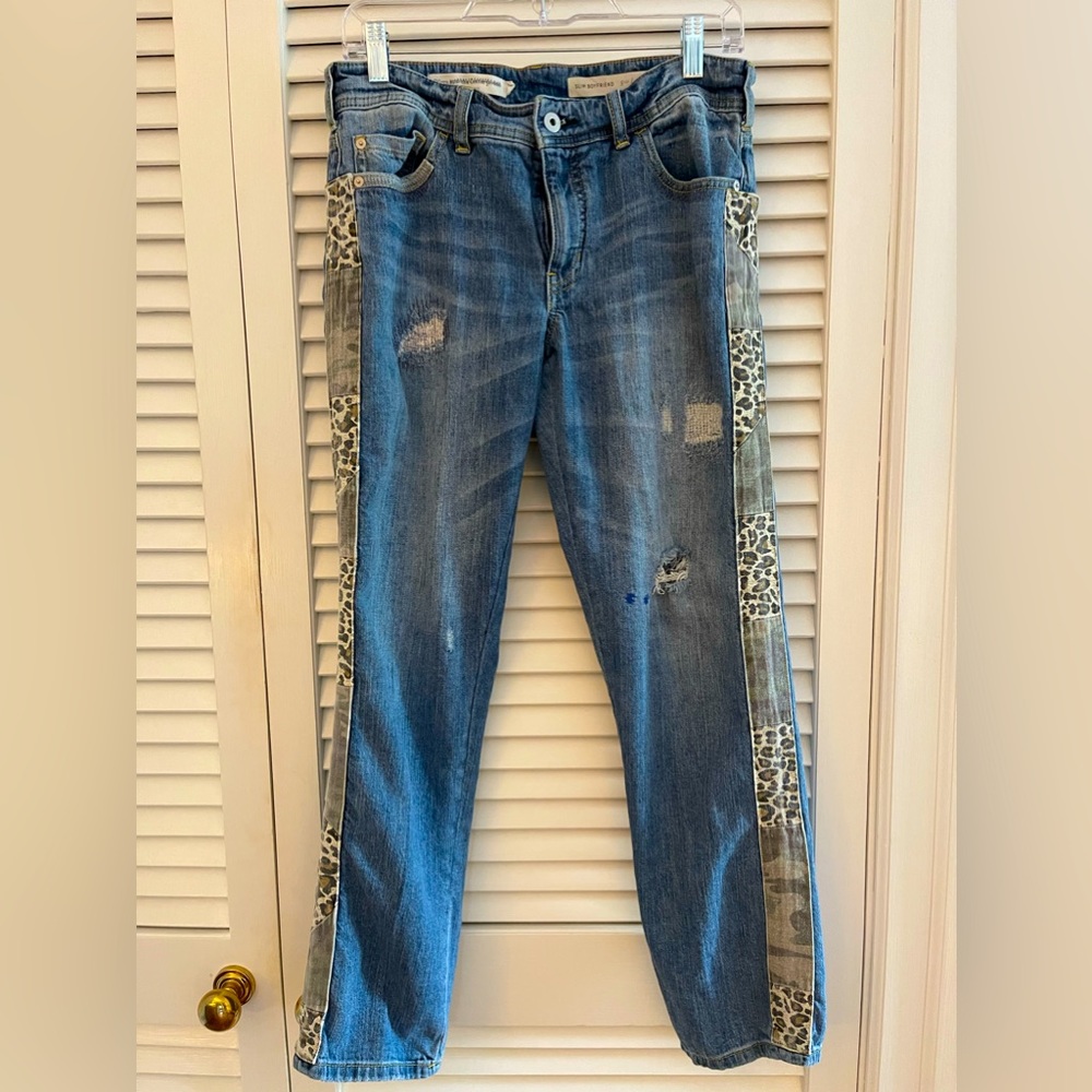 Anthropologie Pilcro Slim Boyfriend Jeans